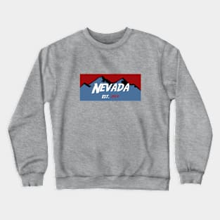 Nevada Mountains Crewneck Sweatshirt